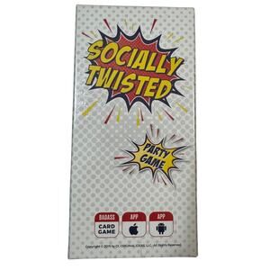 SOCIALLY TWISTED Adult Party Card Board Game - New in Sealed Box